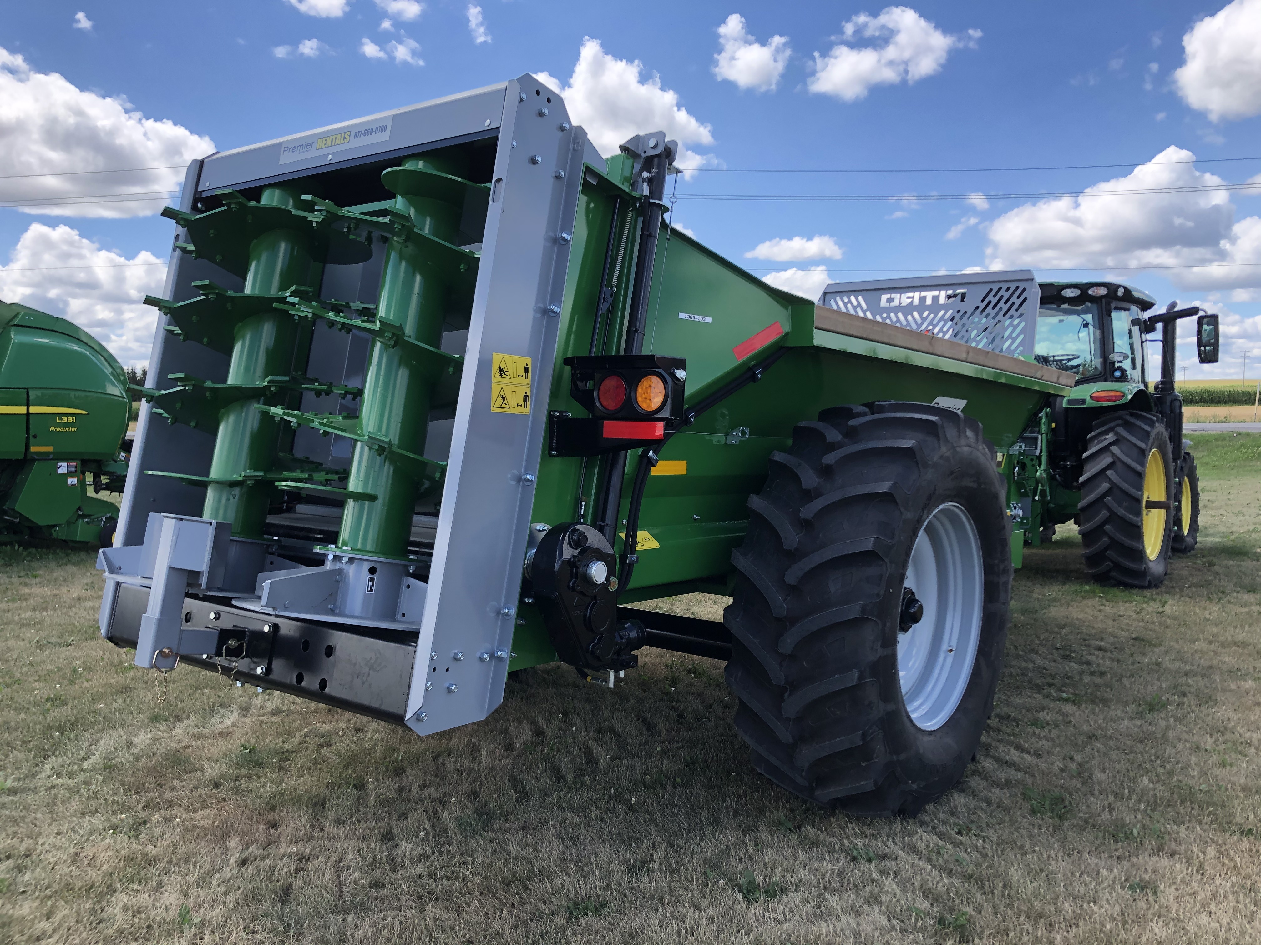 Premier Equipment Rentals 12 Ton Manure Spreader