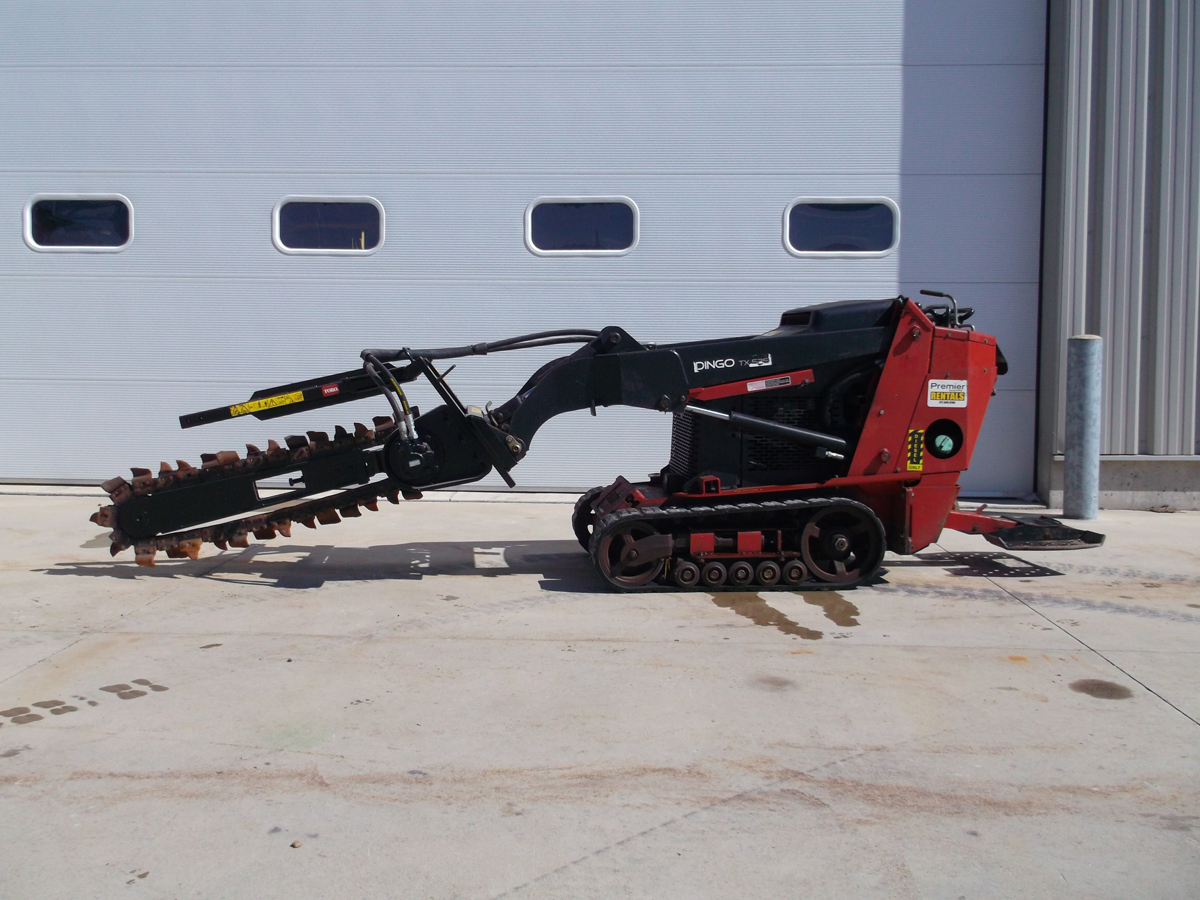Mini Track Loader Trenchers